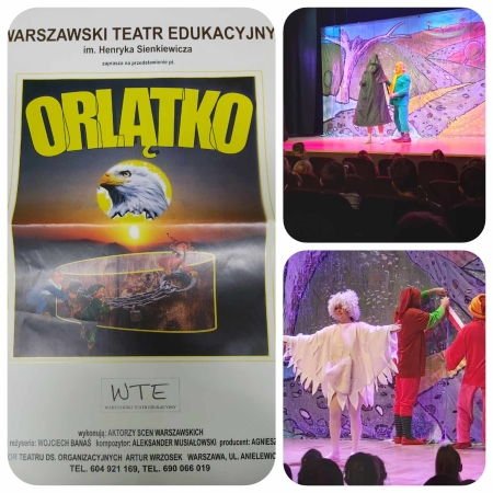 Edukacyjny spektakl teatralny dla dzieci ''Orlątko''