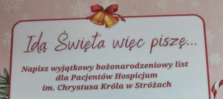 Idą święta, więc piszę...