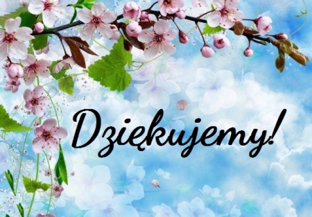 Podziękowanie za Kiermasz Wielkanocny...