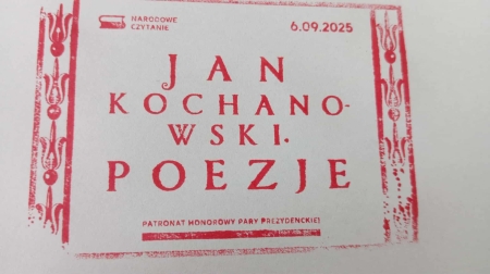 Narodowe Czytanie 2025 - w hołdzie twórczości Jana Kochanowskiego...