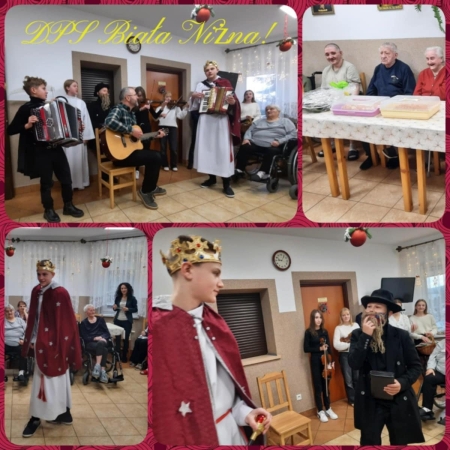 Z kolędą w DPS Biała Niżna...
