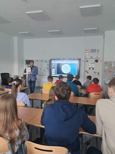 Warsztaty profilaktyczne dla uczniów klas VII i VIII...