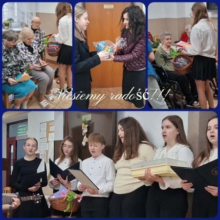 Z wielkanocną wizytą w DPS Biała Niżna…