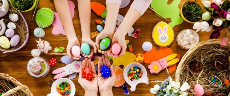 Warsztaty wielkanocne klasy czwartej w ''Dobrym Miejscu''...