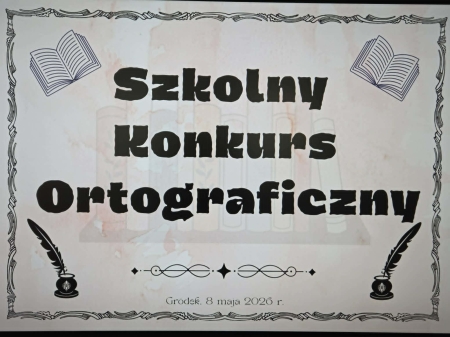 Szkolny Konkurs Ortograficzny...