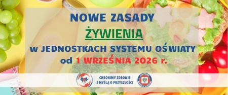 Organizacja wyżywienia od 1 września 2026 r. – nowe standardy żywieniowe
