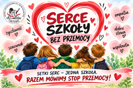 ❤️ „SERCE SZKOŁY BEZ PRZEMOCY”