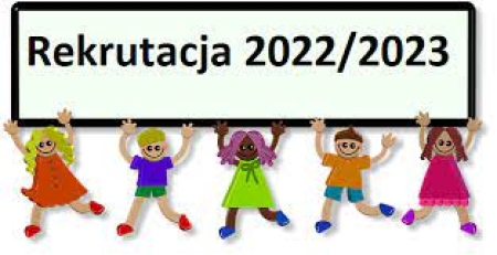 Rekrutacja do oddziałów przedszkolnych i klasy I na rok szkolny 2022/2023