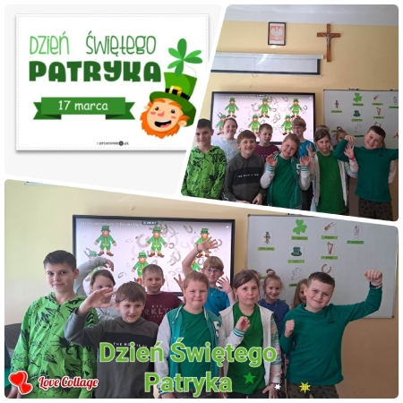 Z cyklu '' Zielono mi'' - Dzień Świętego Patryka w naszej Szkole...